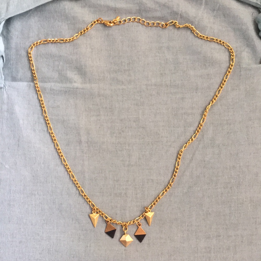 🎁FREE ADD ON🎁 Montréal designer Lost&Faune geometrical necklace - Picture 3 of 4